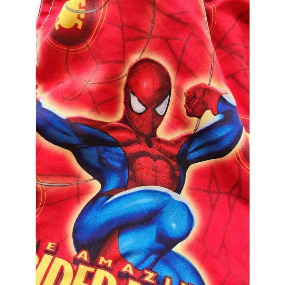 Spiderman 24 month swim trunks toddler superhero pull on swim shorts